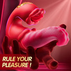 Rose Tongue Vibrator with 4-in-1 Functions