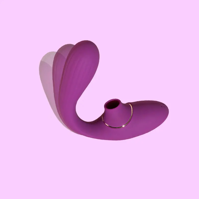 Dual Pulse Clit Sucker Vibrator