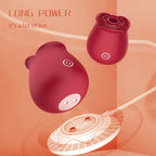 Rose Clitoral Stimulator with 10 Suction Modes