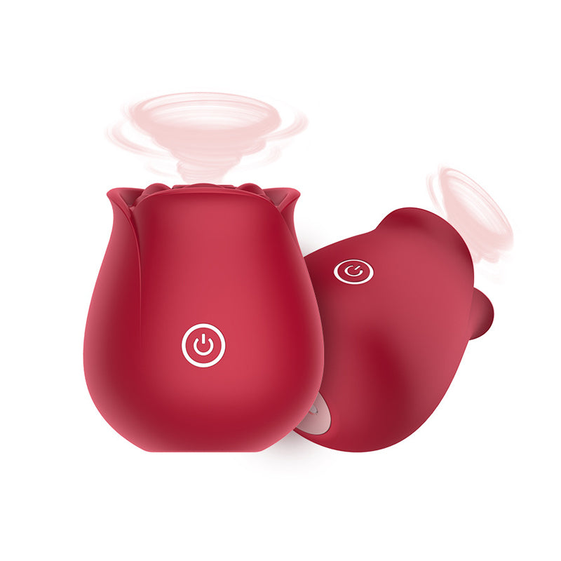 Rose Clitoral Stimulator with 10 Suction Modes