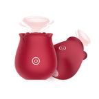 Rose Clitoral Stimulator with 10 Suction Modes