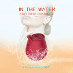 Rose Clitoral Stimulator with 10 Suction Modes